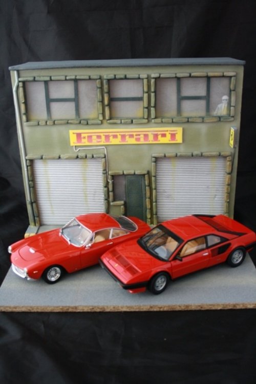 garage Ferrari deux portes