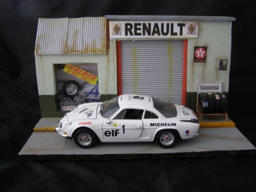 Alpine Renault  A110 1600S avec garage
