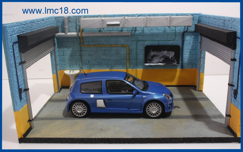 diorama garage Renault